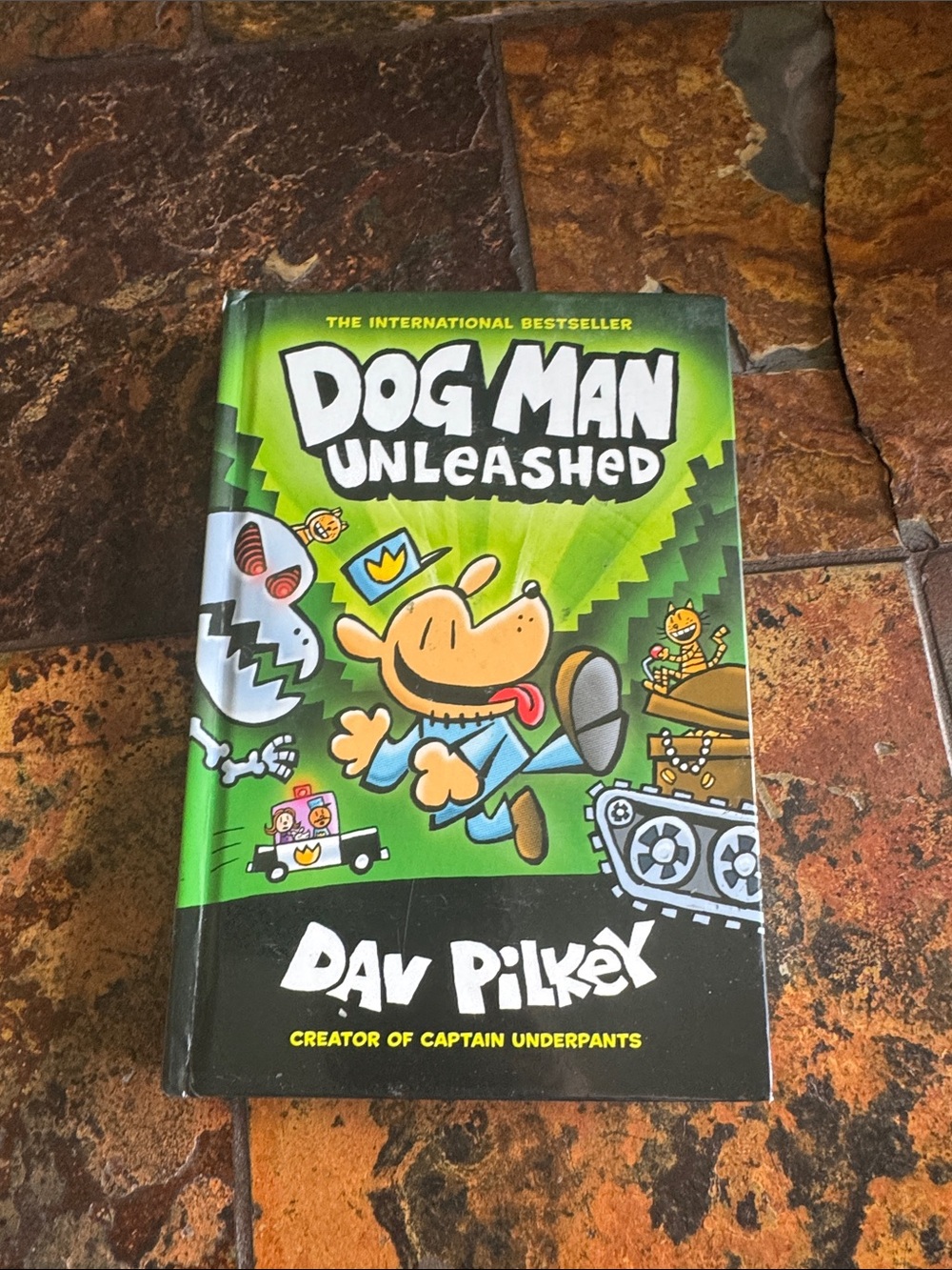 Dog Man Unleashed hard cover